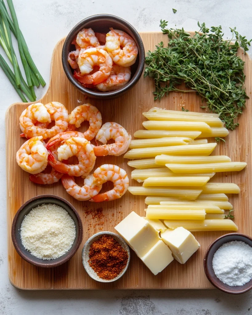 CREAMY JAMAICAN SHRIMP RASTA PASTA