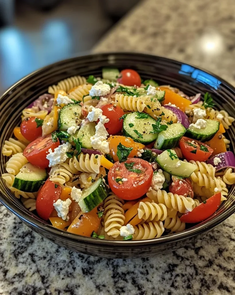Mediterranean Pasta Salad