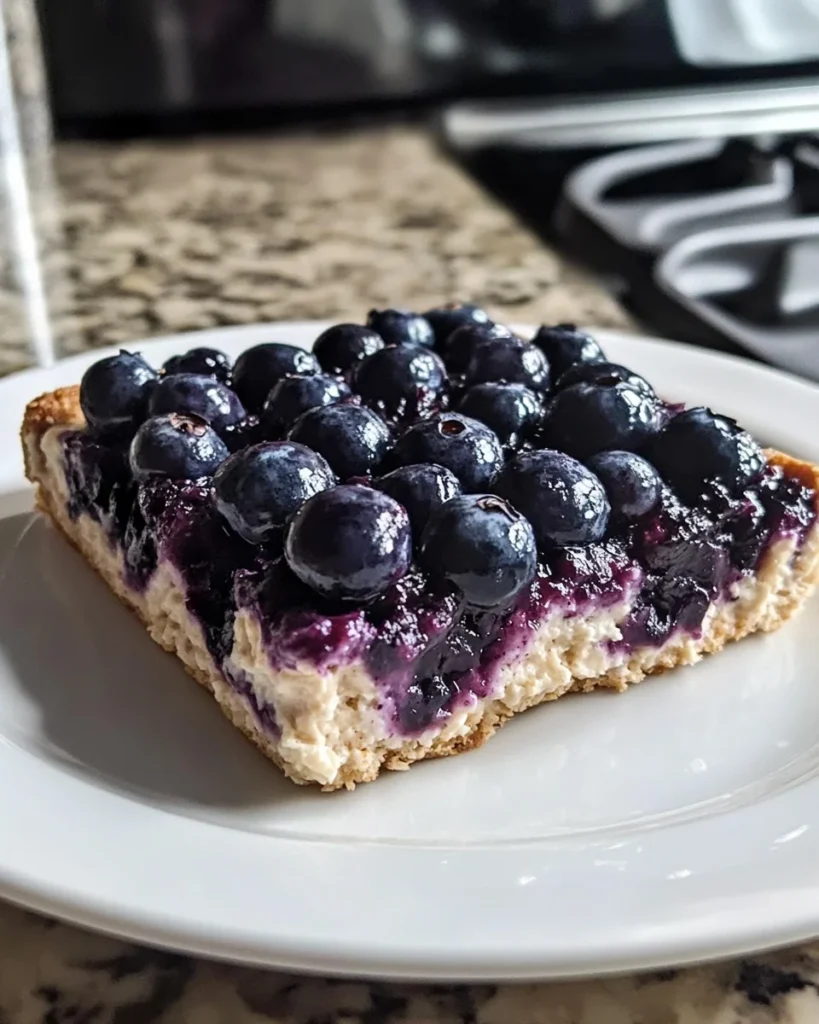 blueberry cottage cheese breakfast bake