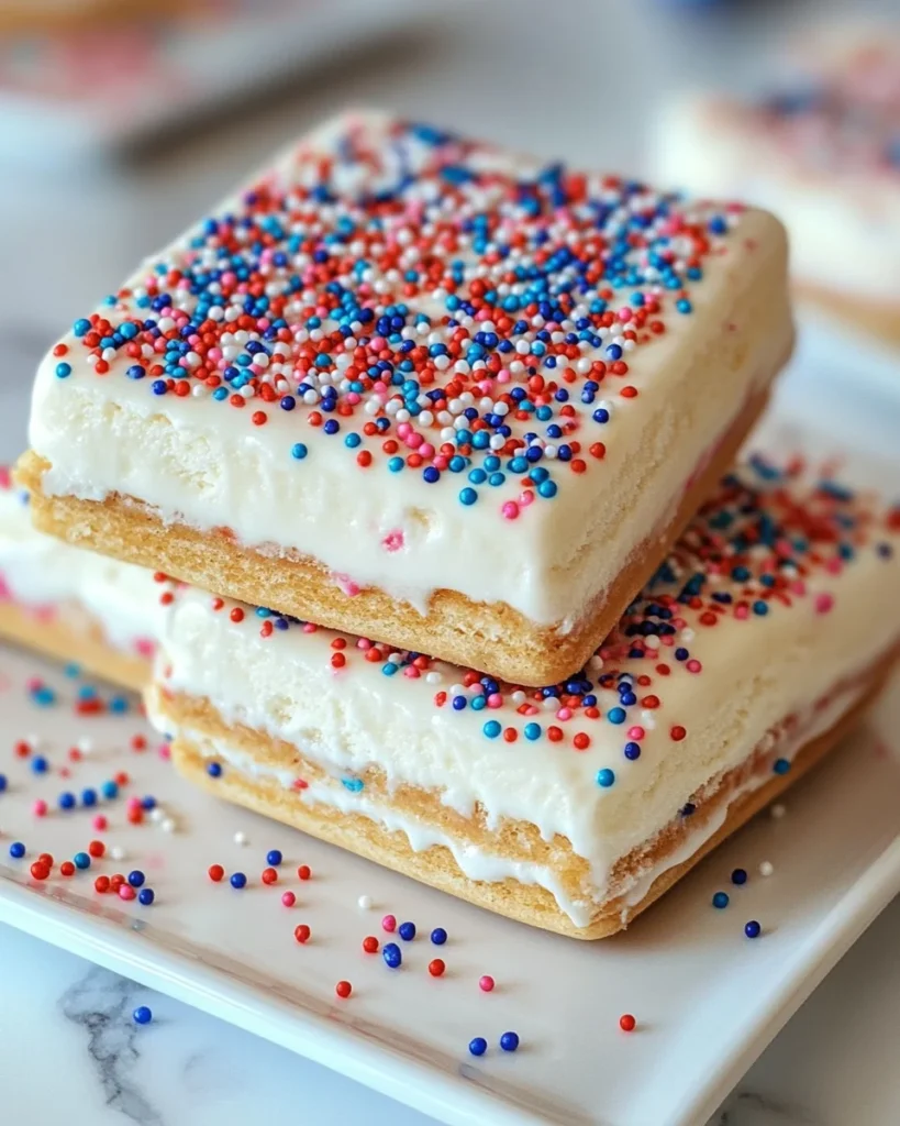 4th of July Ice Cream Sandwiches