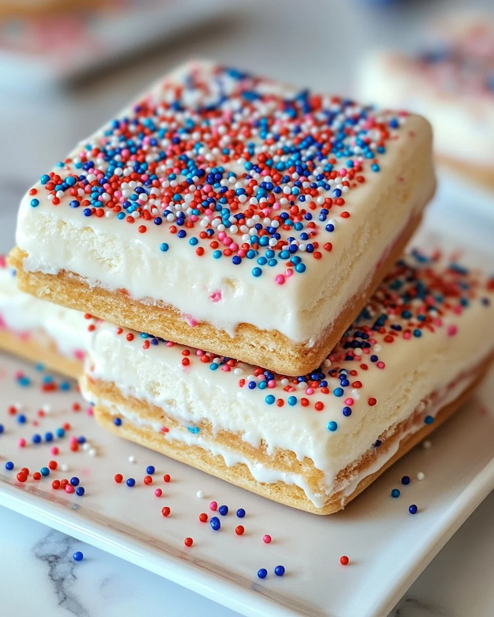4th of July Ice Cream Sandwiches