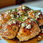 CRISPY HOT HONEY FETA CHICKEN