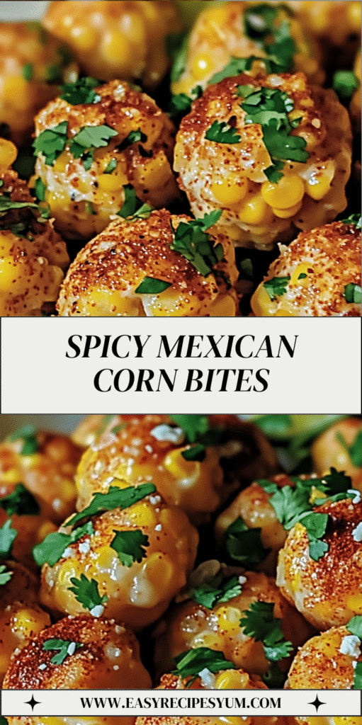 Spicy Mexican Corn Bites