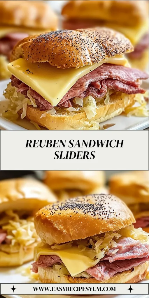 Reuben Sandwich Sliders