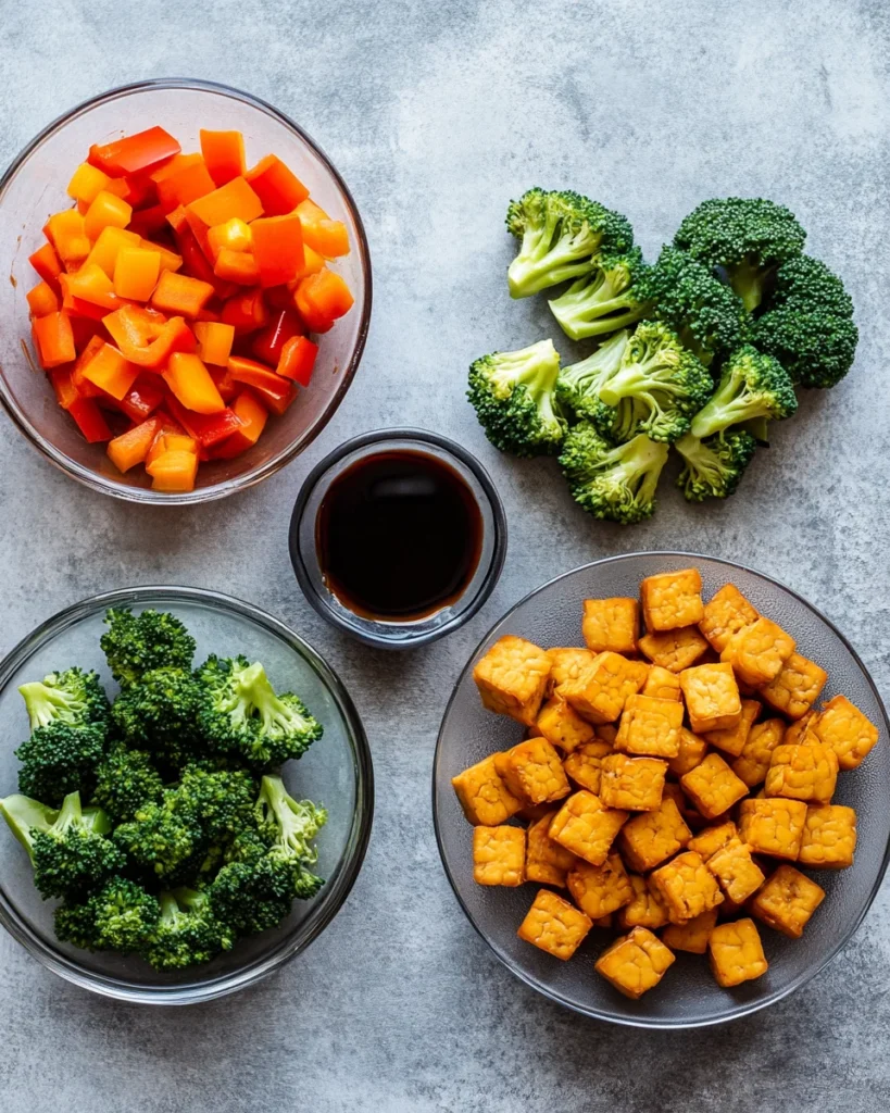Balsamic Tempeh Stir-Fry