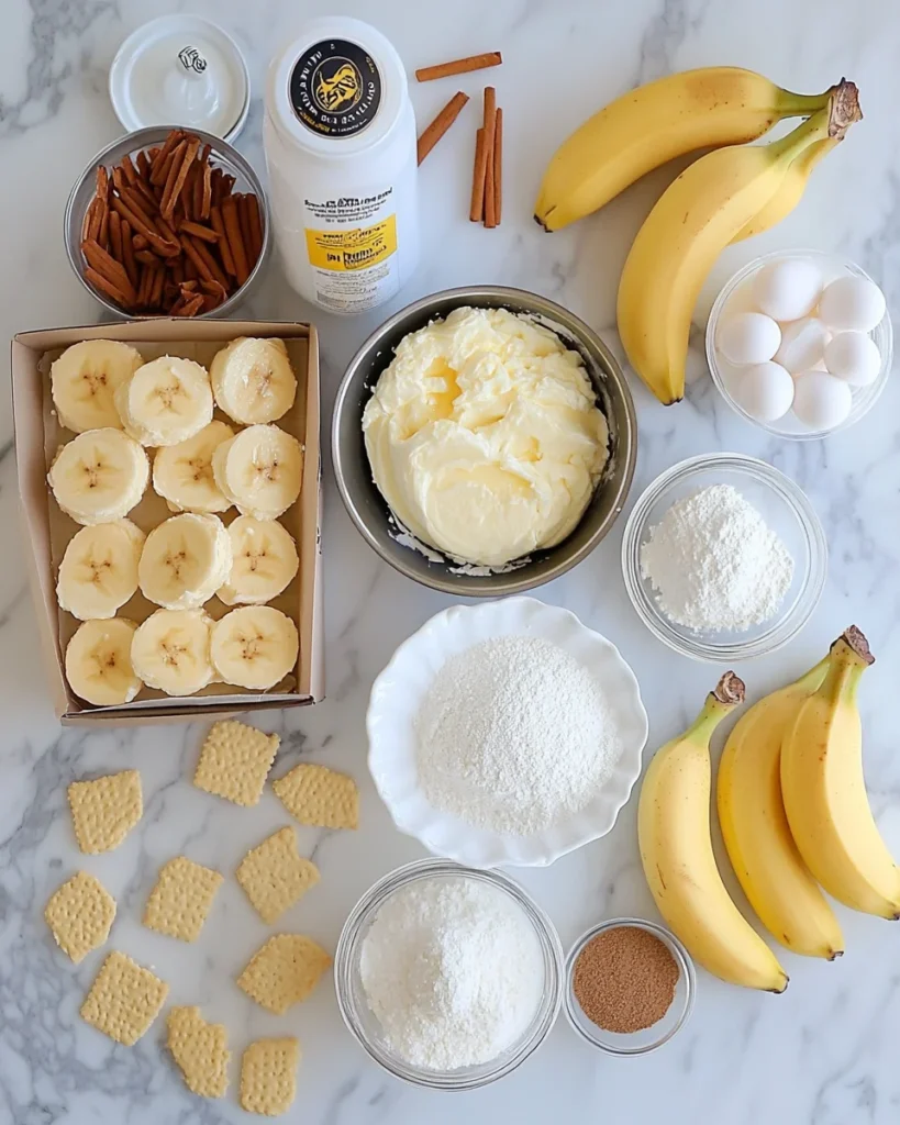 Banana Cream Cheesecake Bars