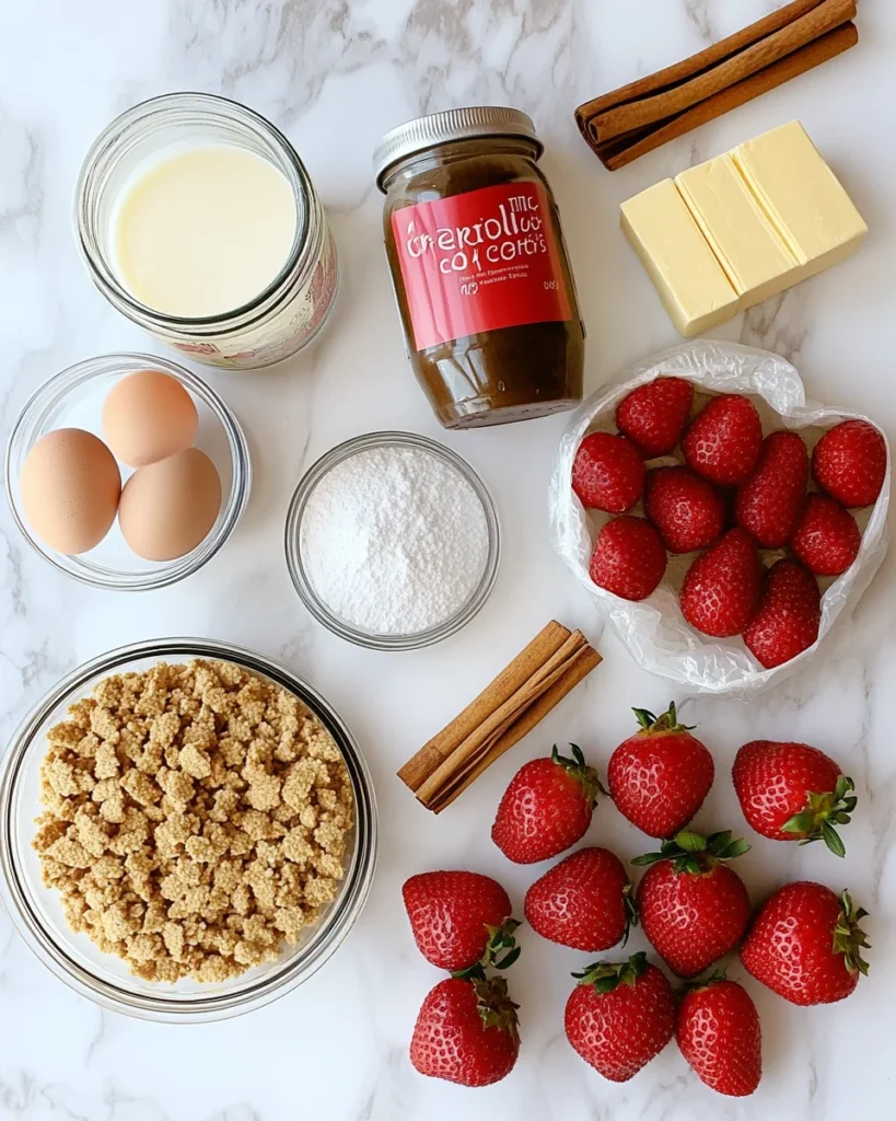 Berrylicious Strawberry Crunch Cake