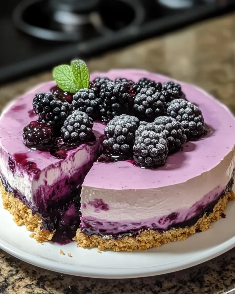 Blackberry Cheesecake