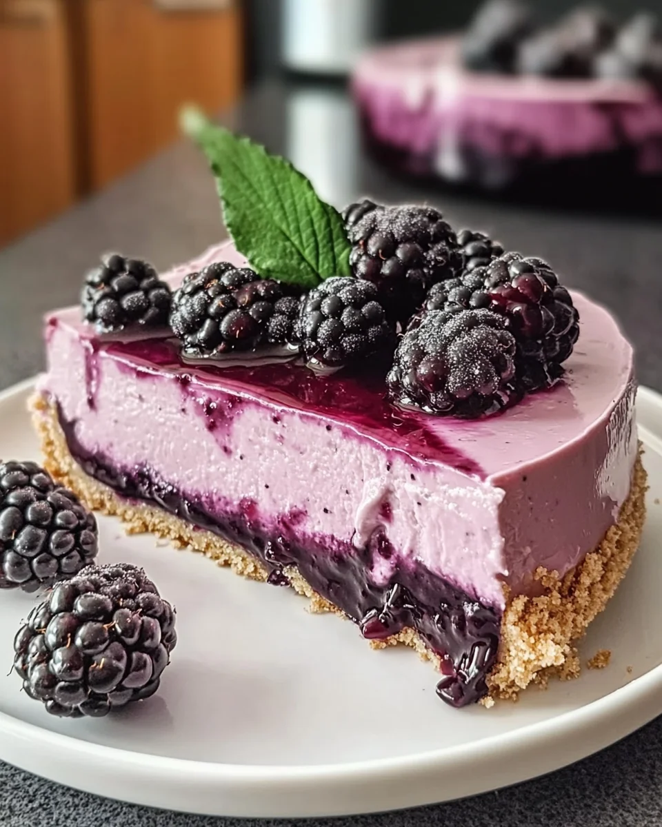 Blackberry Cheesecake