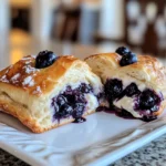 Blueberry Cream Cheese Sourdough Bread