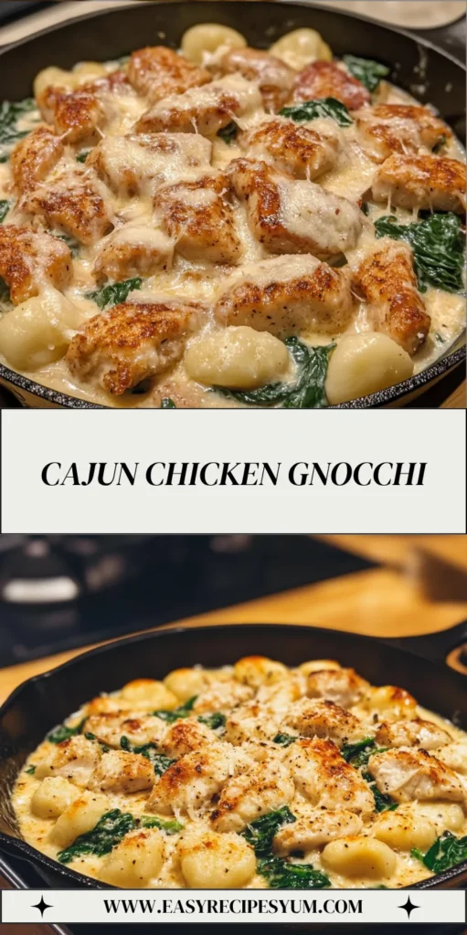 Cajun Chicken Gnocchi