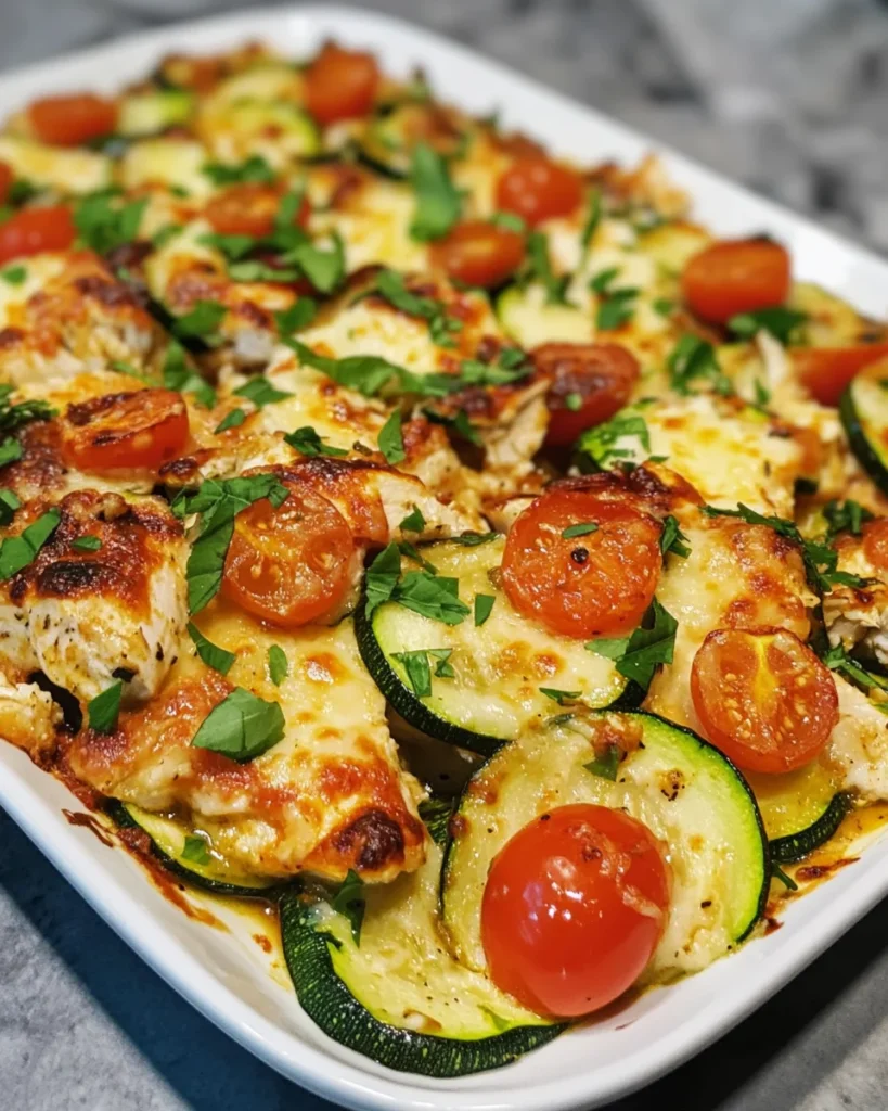 Chicken Zucchini Bake