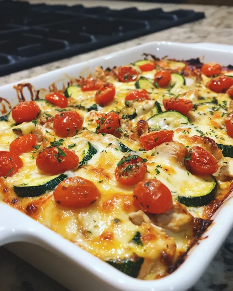 Chicken Zucchini Bake