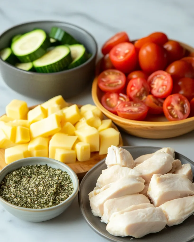 Chicken Zucchini Bake