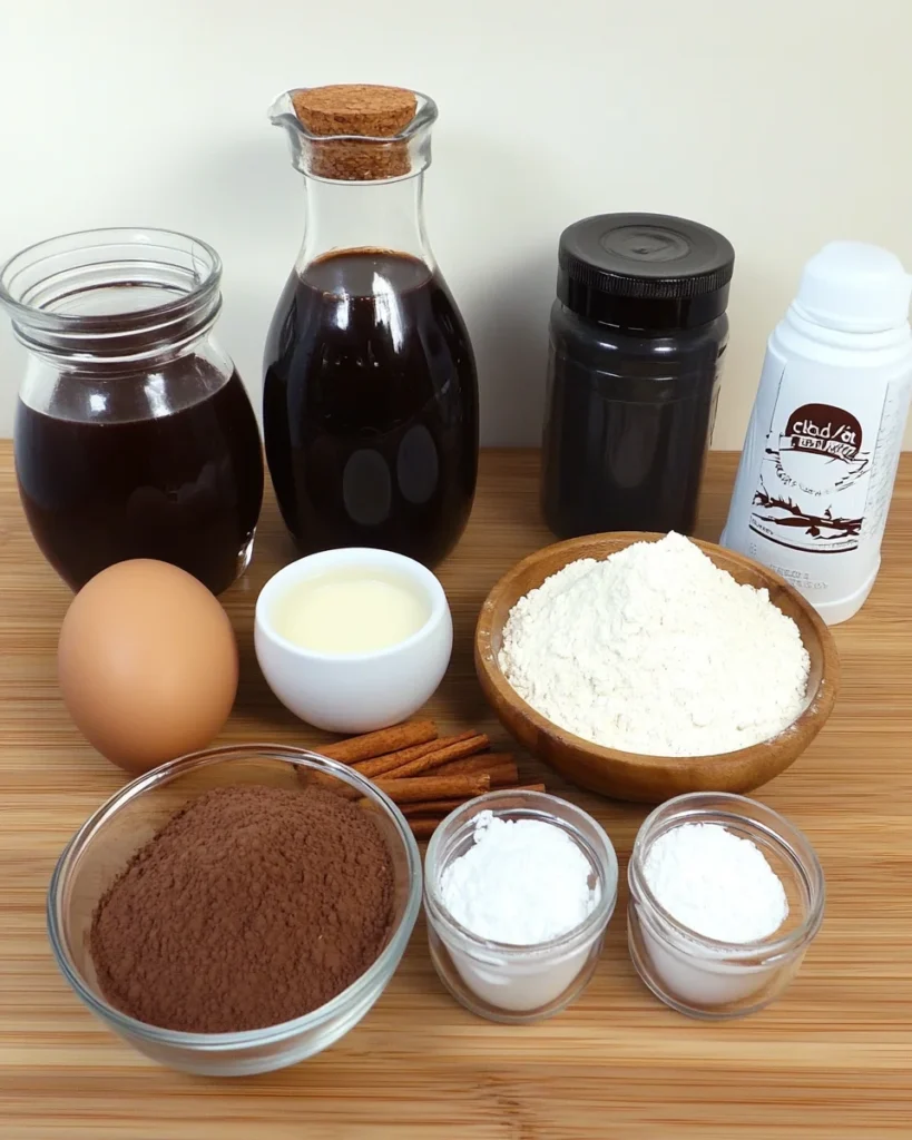 Chocolate Cake with Cinnamon Molasses Frosting