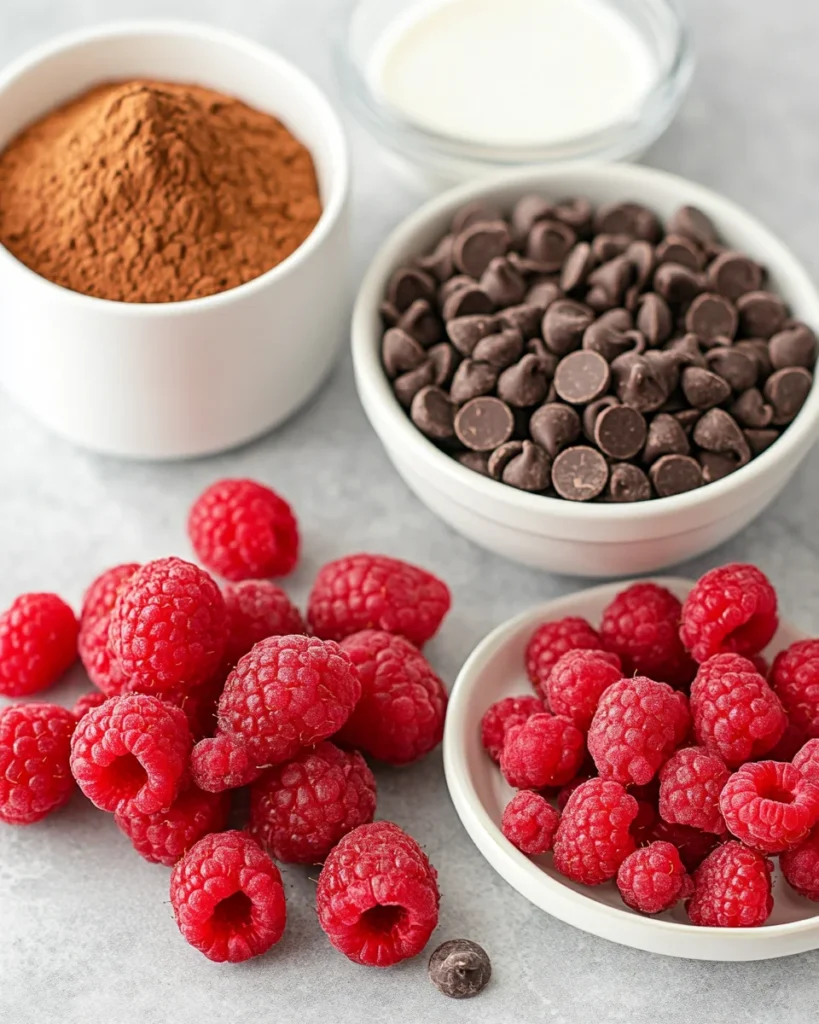 Chocolate Raspberry Truffle Cake