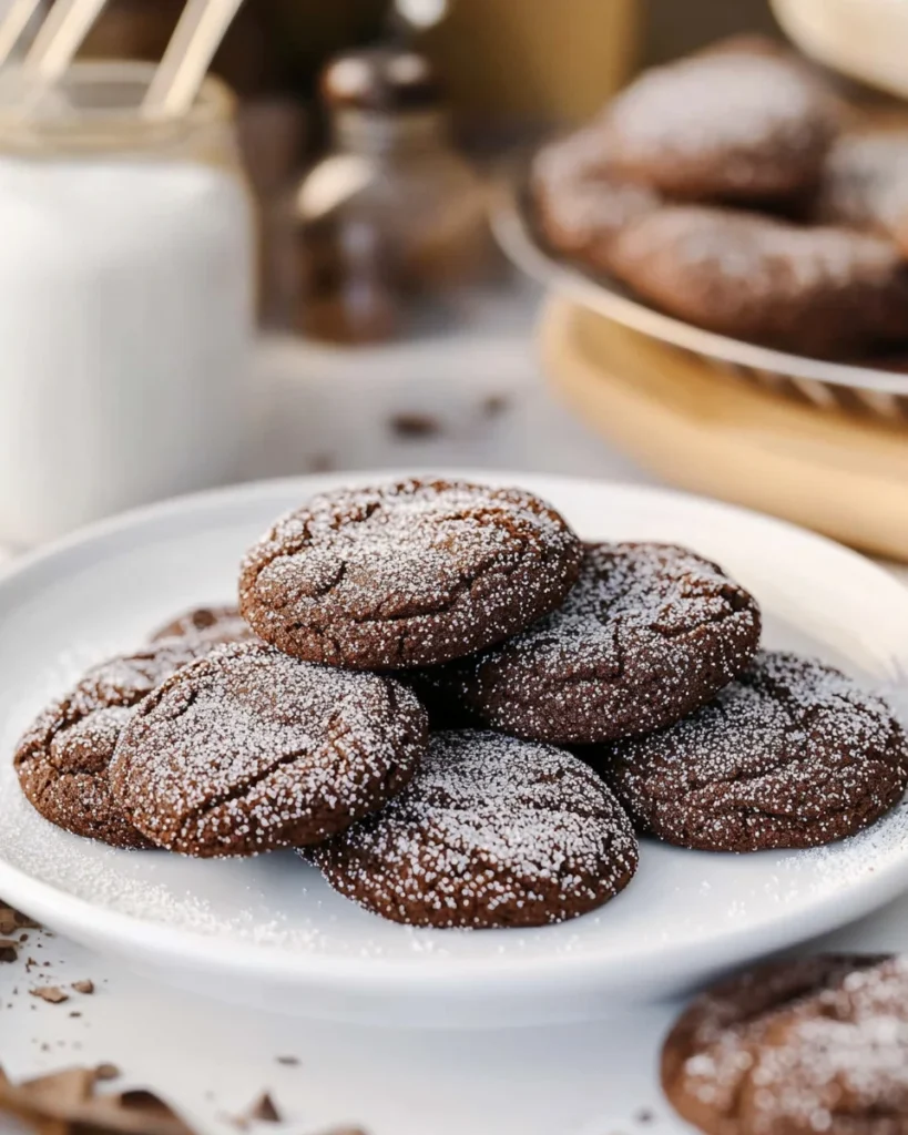 Chocolate Sugar Cookies