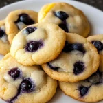 Classic Lemon Blueberry Cookies