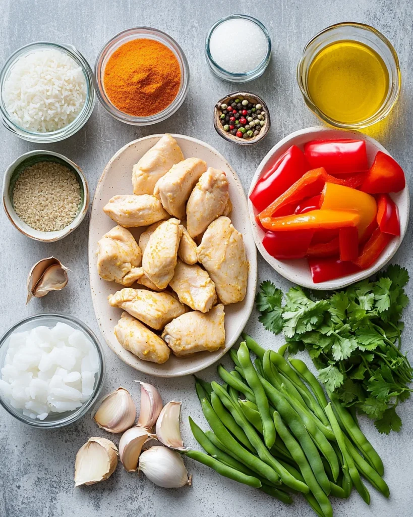 Coconut Curry Chicken with Basmati Rice