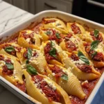 Creamy Sun-Dried Tomato and Ricotta Stuffed Shells