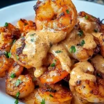 Crispy Cajun Shrimp with Creamy Sauce