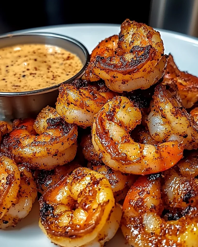 Crispy Cajun Shrimp with Creamy Sauce
