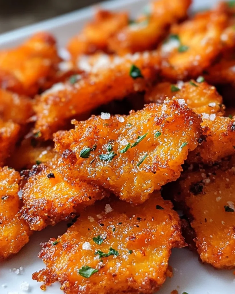 Crispy Smashed Carrots