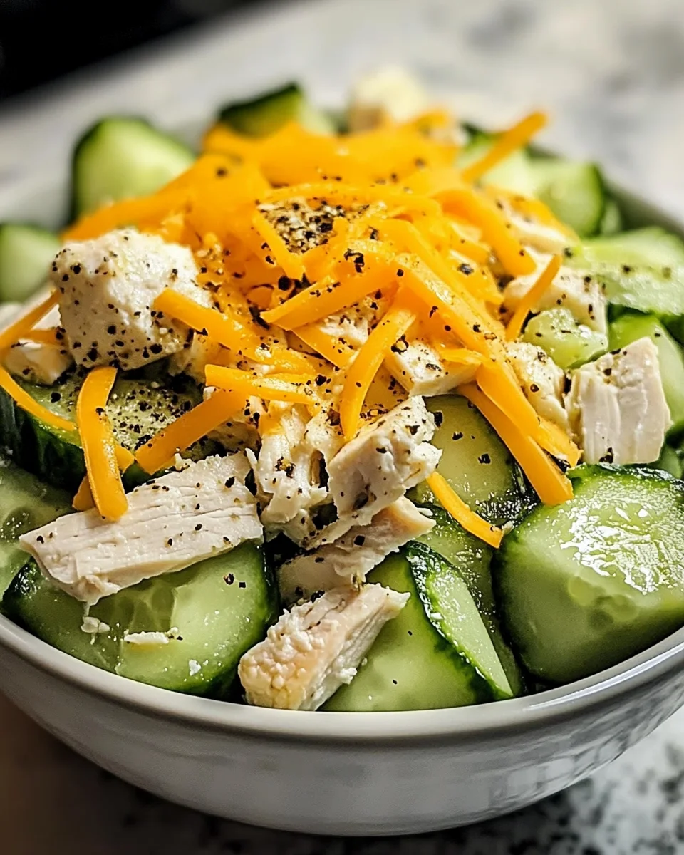 Cucumber Snack Bowl