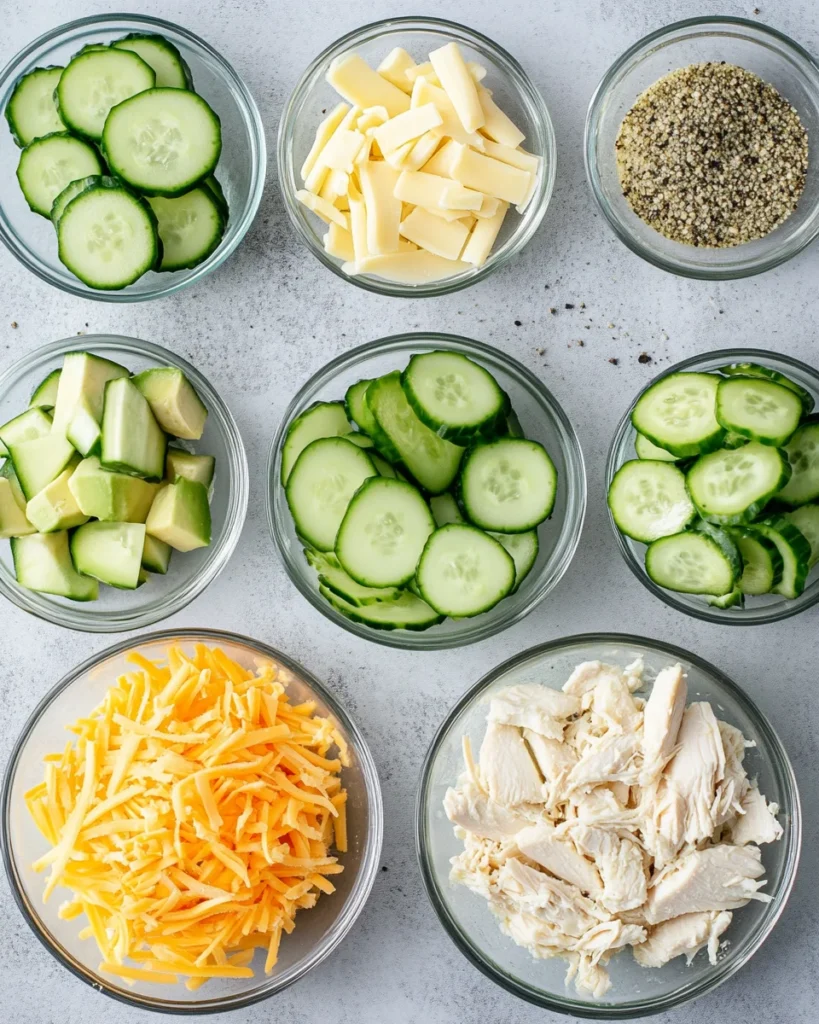 Cucumber Snack Bowl