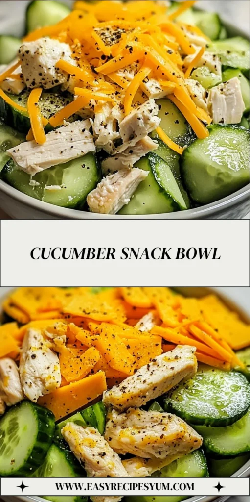 Cucumber Snack Bowl