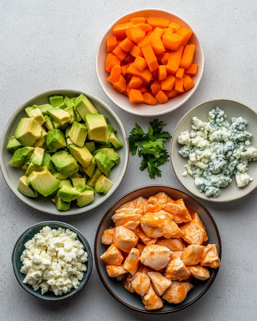 Easy Buffalo Chicken Bowl