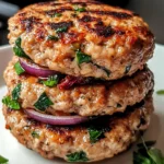 Greek Chicken Burgers