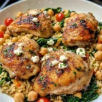 Greek Chicken and Lemon Rice