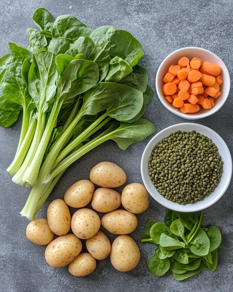 Hearty Lentil and Potato Soup