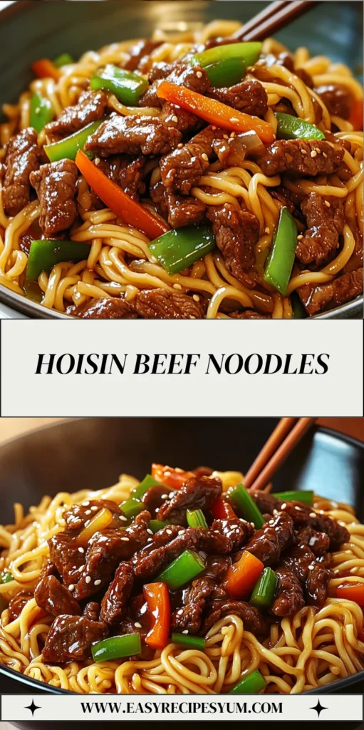 Hoisin Beef Noodles