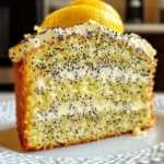 Homemade Lemon Poppy Seed Cake