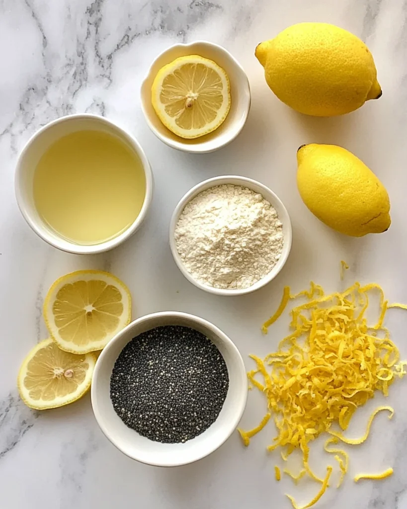 Homemade Lemon Poppy Seed Cake