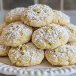 Homemade Pistachio Wedding Cookies