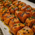 Hot Honey Sweet Potatoes