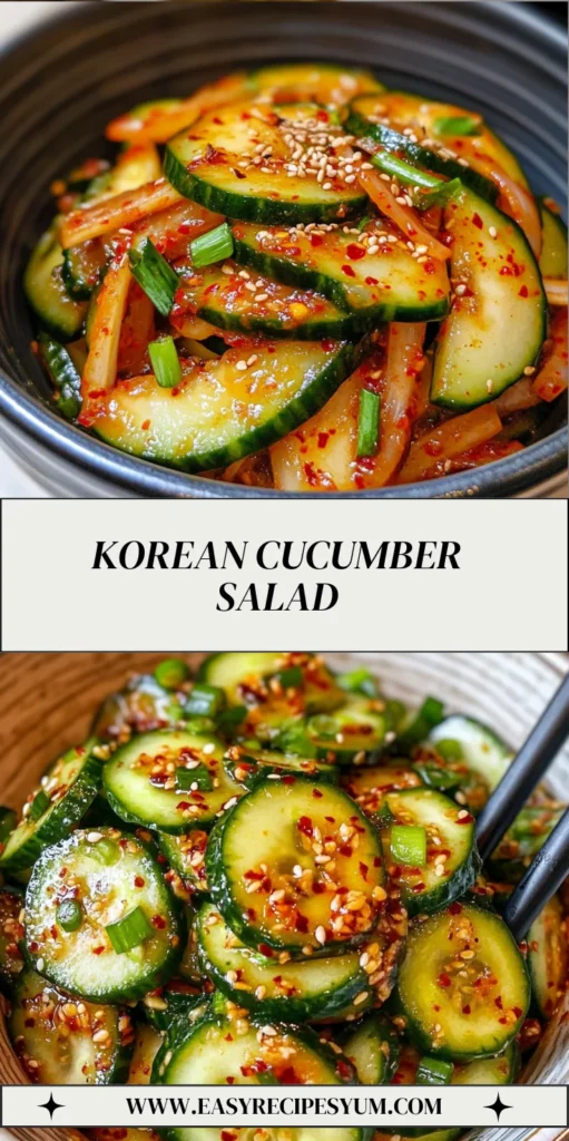 Korean Cucumber Salad