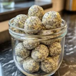 Lemon Poppy Seed Energy Bites