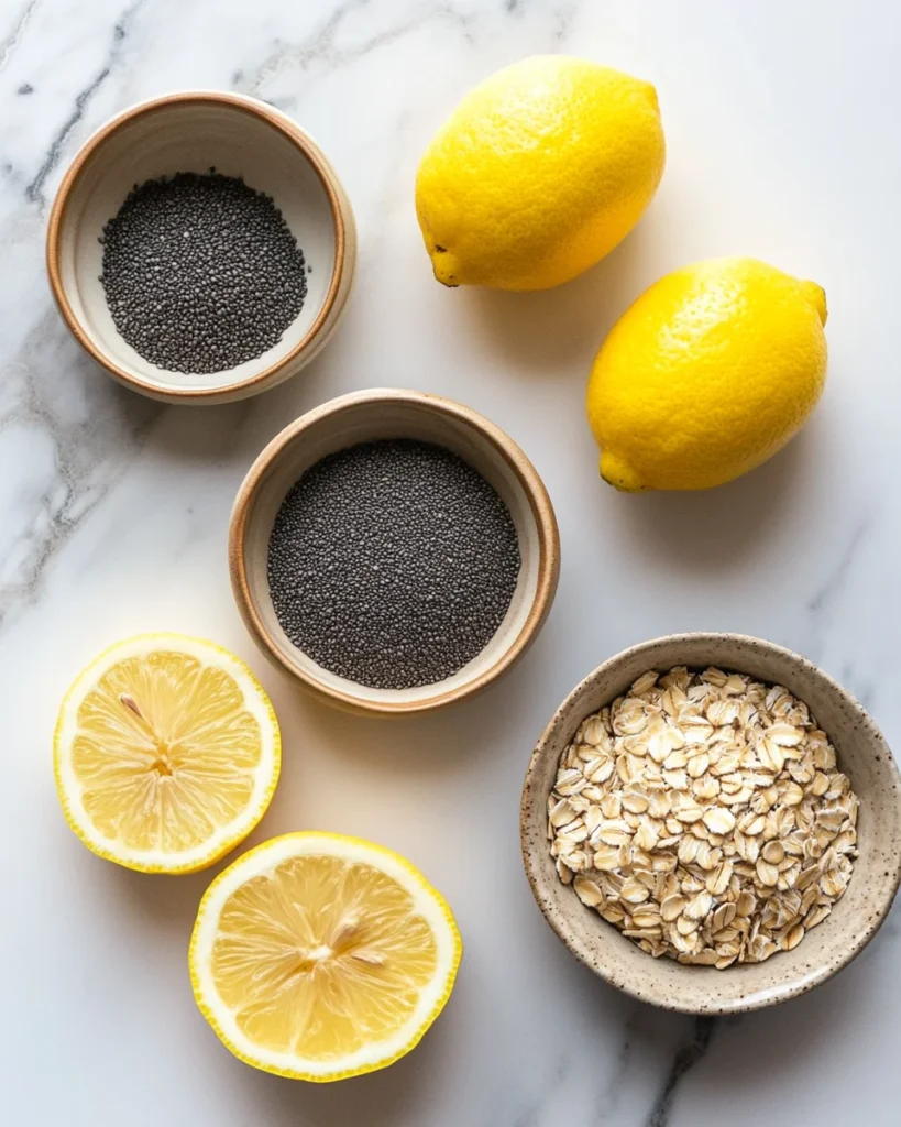 Lemon Poppy Seed Energy Bites