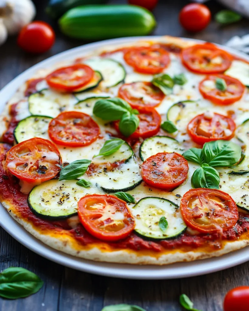 Margherita Veggie Pizza