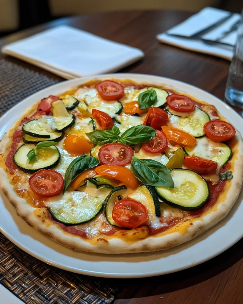 Margherita Veggie Pizza