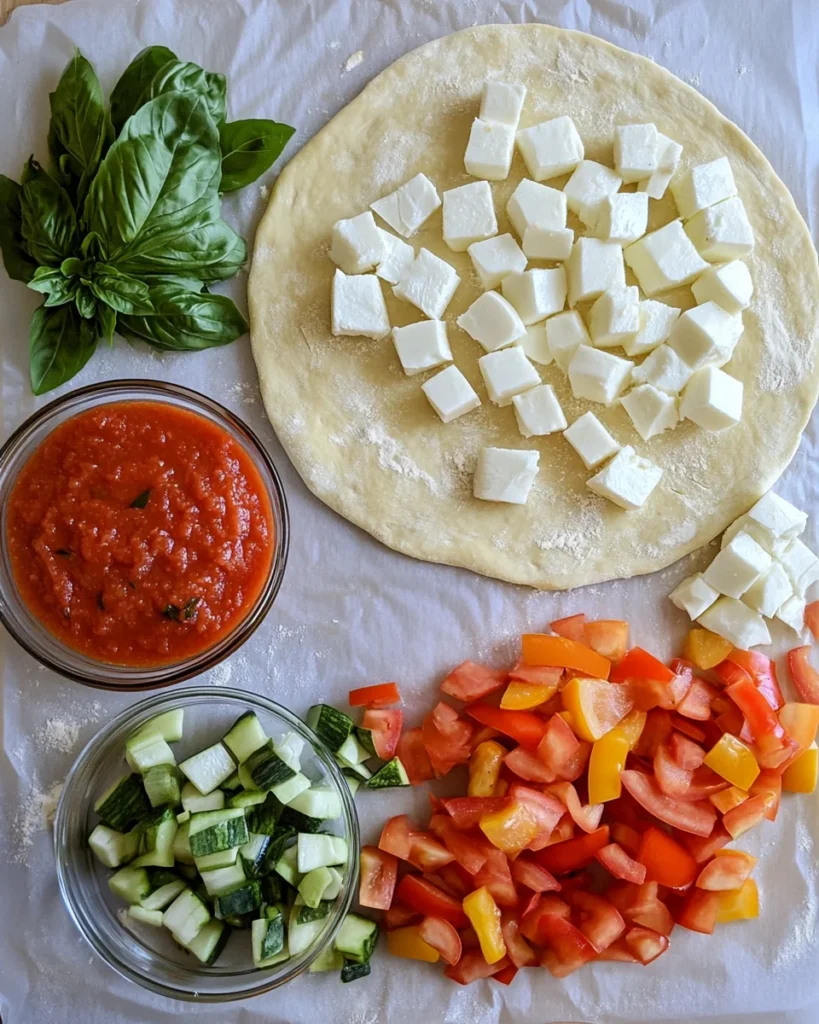 Margherita Veggie Pizza