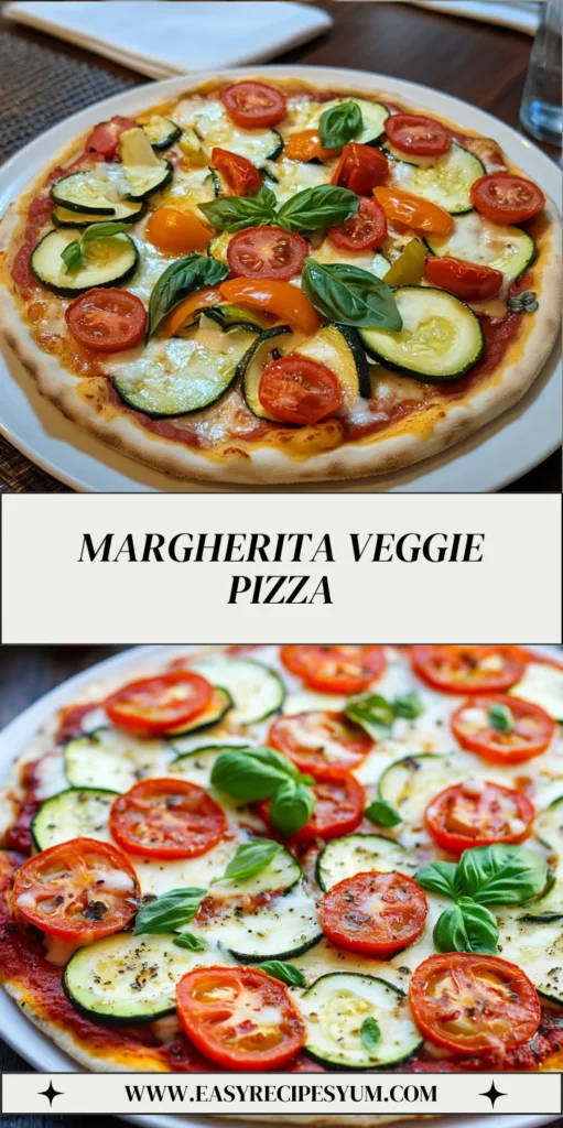 Margherita Veggie Pizza