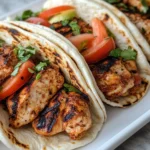 Middle Eastern Chicken Wraps