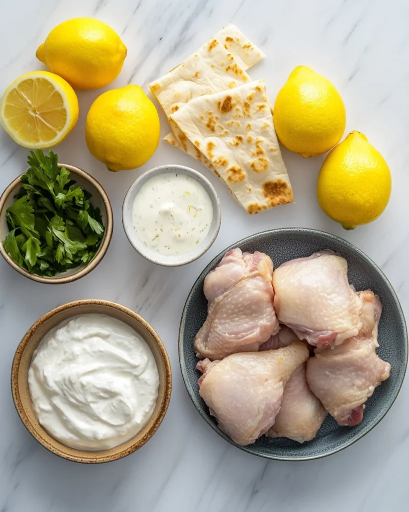 Middle Eastern Chicken Wraps
