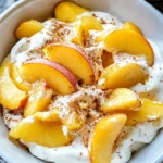 Peach Cheesecake Salad