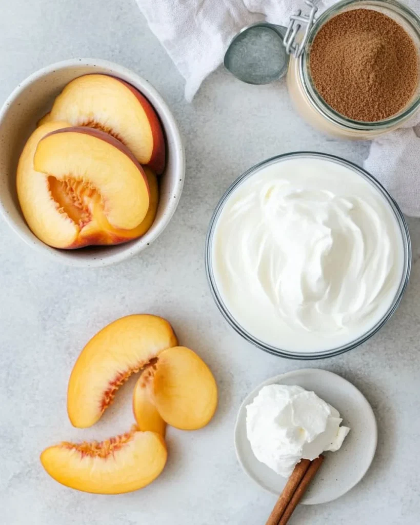 Peach Cheesecake Salad